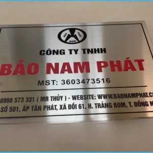 Biển công ty alu Bảng giá làm biển công ty alu tại Quảng Cáo 24H