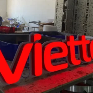 Biển công ty chữ nổi Bảng giá làm biển công ty chữ nổi tại Quảng Cáo 24H