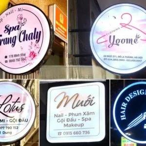 Biển vẫy mica Bảng giá làm biển vẫy mica tại Quảng Cáo 24H