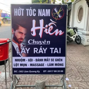 Biển vẫy tóc Báo giá dịch vụ làm biển vẫy tóc tại Quảng Cáo 24H
