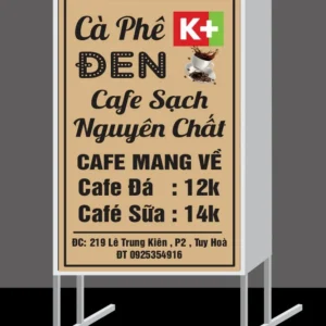 Biển vẫy quán cafe Bien Vay Quan Cafe Pho Bien Tai Quang Cao 24H 1