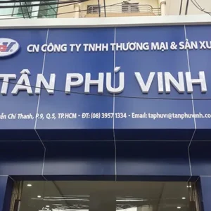 Biển công ty alu