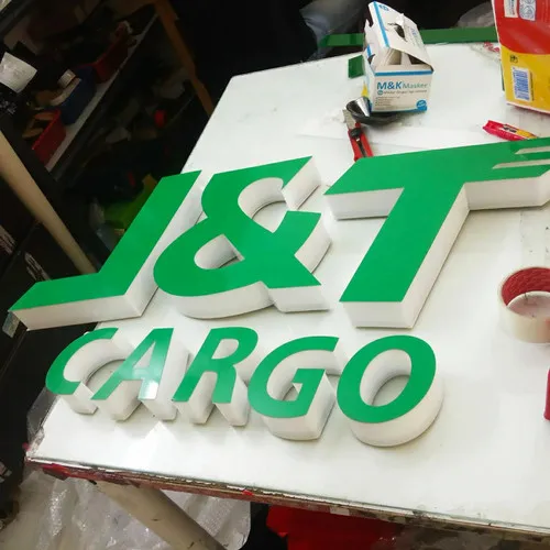 Biển công ty chữ nổi Biển công ty chữ nổi