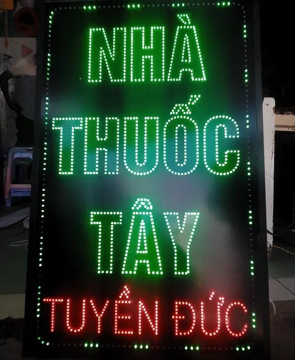 Biển led nhà thuốc Biển led nhà thuốc