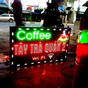 Biển vẫy quán cafe Các Loại Biển Vẫy Quán Cafe Phổ Biến Tại Quảng Cáo 24H