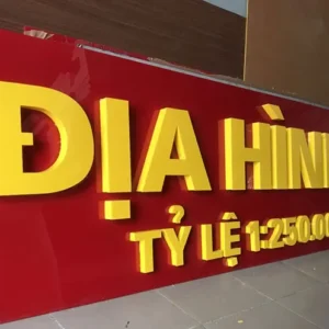 Các xu hướng thiết kế biển công ty chữ nổi hiện đại năm 2025