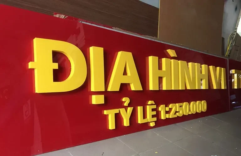 Biển công ty chữ nổi Các xu hướng thiết kế biển công ty chữ nổi hiện đại năm 2025