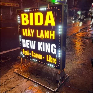 Biển vẫy bida Dịch vụ làm biển vẫy bida giá rẻ tại TPHCM
