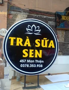 Làm Biển Vẫy Mica Tại TPHCM