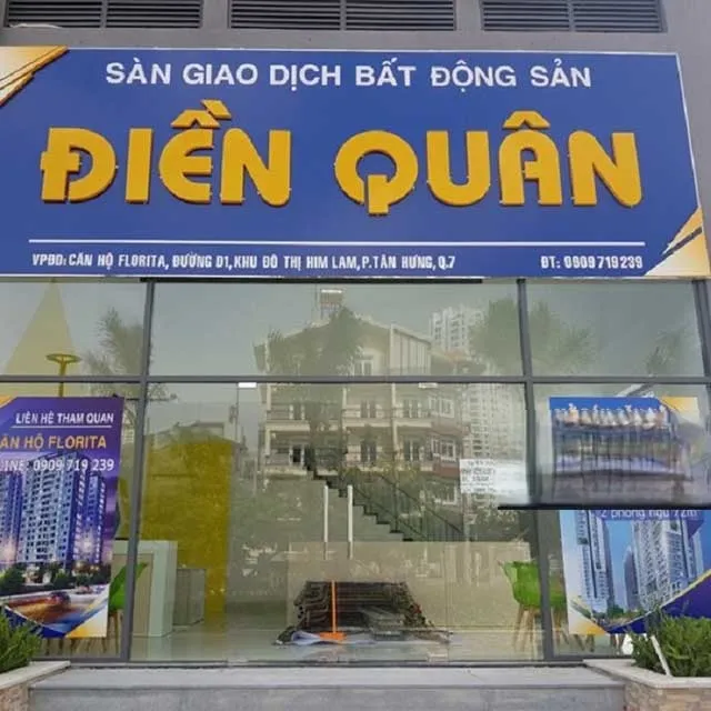 Bảng hiệu công ty bất động sản Một số mẫu bảng hiệu công ty bất động sản đẹp