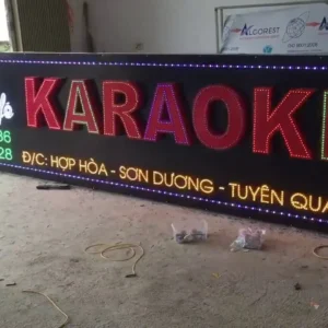 Biển led karaoke Những lợi ích khi sử dụng dịch vụ làm biển led karaoke tại Quảng Cáo 24H