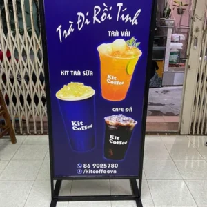 Biển vẫy đứng Những lưu ý khi thiết kế biển vẫy đứng hiệu quả