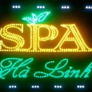 Quảng Cáo 24H tự hào là đơn vị tiên phong trong lĩnh vực thiết kế biển led vẫy spa tại TPHCM