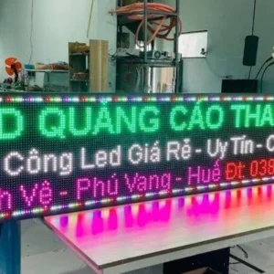Biển led chữ chạy Quy trình làm biển led chữ chạy chuyên nghiệp tại Quảng Cáo 24H