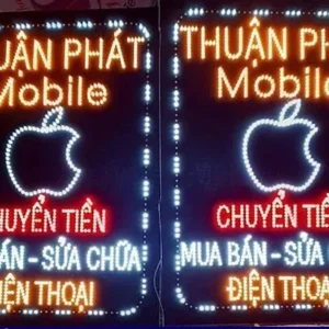 Biển led vẫy điện thoại Quy trình làm biển led vẫy điện thoại tại Quảng Cáo 24H