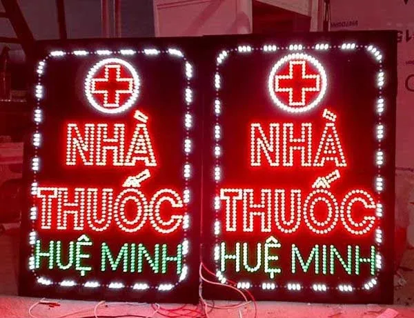 Biển led nhà thuốc Tại sao nên chọn dịch vụ làm biển led nhà thuốc tại Quảng Cáo 24H