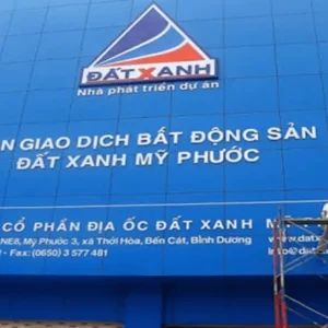 Bảng hiệu công ty bất động sản Thiết kế bảng hiệu công ty bất động sản