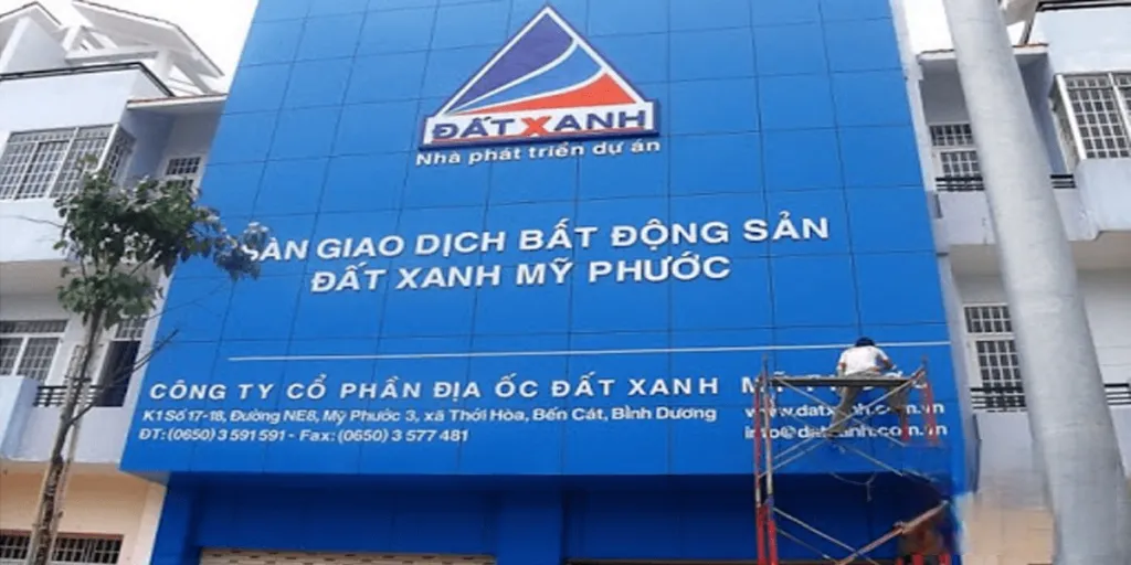 Bảng hiệu công ty bất động sản Thiết kế bảng hiệu công ty bất động sản