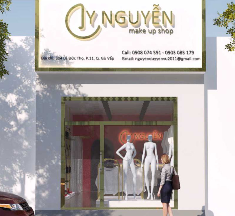 10+ Mẫu Bảng Hiệu Shop Quần Áo Đẹp, Thu Hút & Độc Đáo 2025 Mẫu biển hiệu shop thời trang nữ