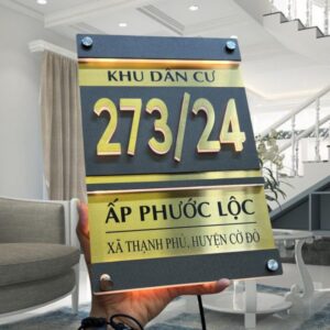 Biển số nhà, Bảng số nhà Bien so nha Bang so nha 19