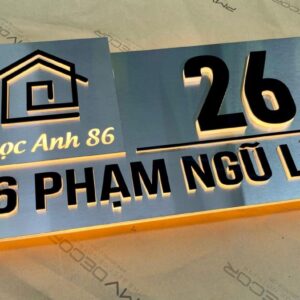 Biển số nhà, Bảng số nhà Bien so nha Bang so nha 8