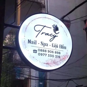Bảng hiệu tiệm nail Các loại bảng hiệu tiệm nail phổ biến trên thị trường