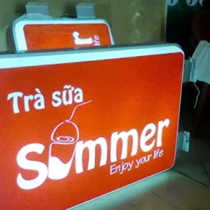 Bảng hiệu trà sữa Các loại bảng hiệu trà sữa phổ biến trên thị trường