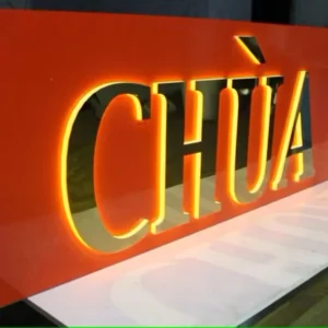 Các loại chữ mica phổ biến tại Quảng Cáo 24h