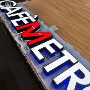 Chữ Alu Chữ alu hắt chân - Tạo hiệu ứng nổi bật cho biển hiệu