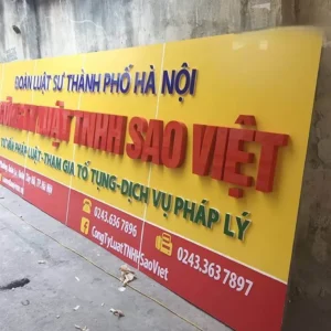 Chữ nổi alu Chữ nổi alu đang là xu hướng được ưa chuộng trong lĩnh vực quảng cáo