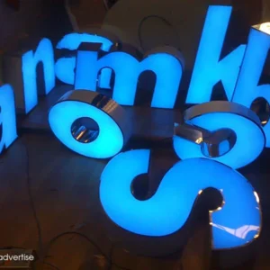 Chữ nổi mica đèn led Đặt làm chữ nổi mica đèn led tại Quảng Cáo 24h là một quy trình đơn giản