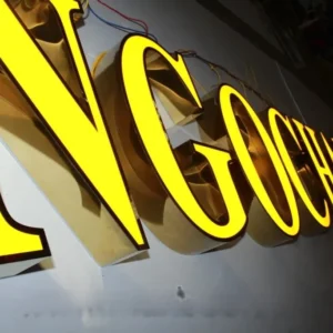 Chữ inox Dịch vụ làm chữ inox theo yêu cầu tại Quảng Cáo 24h