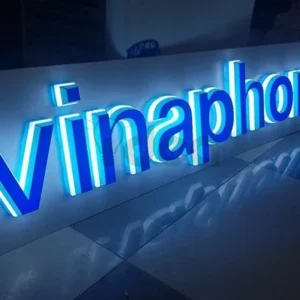 Chữ nổi mica đèn led Dịch vụ làm chữ nổi mica đèn led giá rẻ tại tphcm