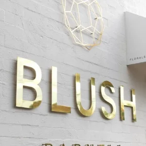 Chữ inox mạ vàng Đội ngũ thiết kế chữ inox mạ vàng của chúng tôi lắng nghe và ghi nhận mọi yêu cầu của khách hàng