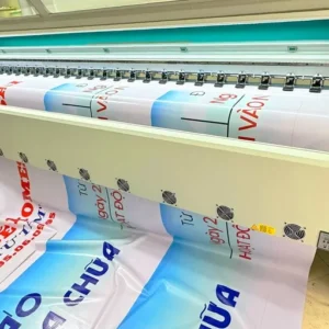 Dịch vụ thiết kế in bạt hilex tại Quảng Cáo 24h được thực hiện theo quy trình chuyên nghiệp