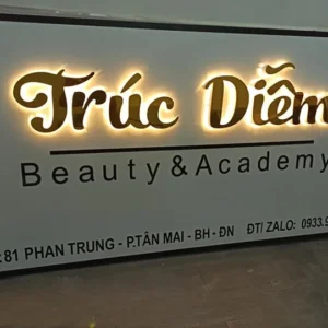 Chữ Nổi Led Hắt Sáng Chân Mẫu Chữ Nổi Led Hắt Sáng Chân đẹp nhất 2025 tại Quảng Cáo 24h