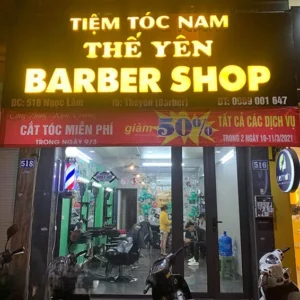 Biển quảng cáo barber shop Mau bien quang cao barber shop dep 3