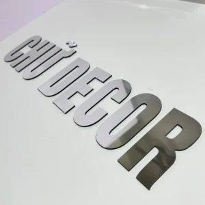 Chữ Alu Mẫu chữ alu được thiết kế gia công đẹp