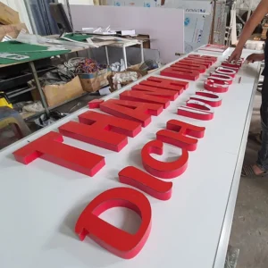 Chữ Alu Mẫu chữ alu được thiết kế gia công đẹp