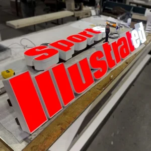 Mẫu chữ alu được thiết kế gia công đẹp