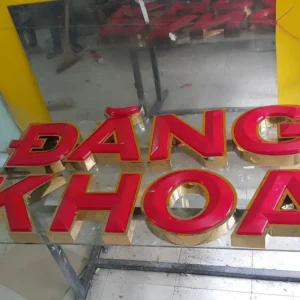 Chữ nổi Mẫu chữ nổi đẹp tại Quảng Cáo 24h