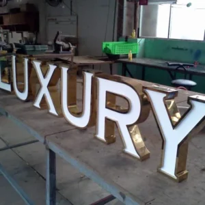 Chữ nổi Năm 2025 chứng kiến nhiều xu hướng mới trong lĩnh vực thiết kế chữ nổi