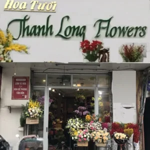 Biển quảng cáo shop hoa Quảng Cáo 24h đã thiết kế và thi công hàng trăm mẫu biển quảng cáo shop hoa đẹp