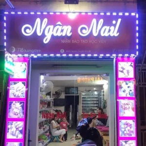Biển quảng cáo nail Quảng Cáo 24h tự hào giới thiệu bộ sưu tập mẫu biển quảng cáo nail đẹp độc đáo