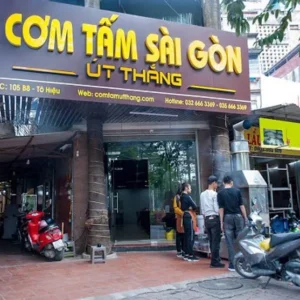 Bảng hiệu quán ăn Quy trình làm bảng hiệu quán ăn chuyên nghiệp tại Quảng Cáo 24h