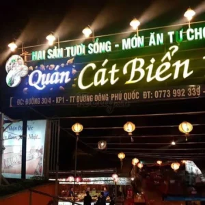 Biển quảng cáo hải sản Quảng Cáo 24h sẽ tiến hành lên ý tưởng và phác thảo các mẫu biển quảng cáo hải sản đẹp