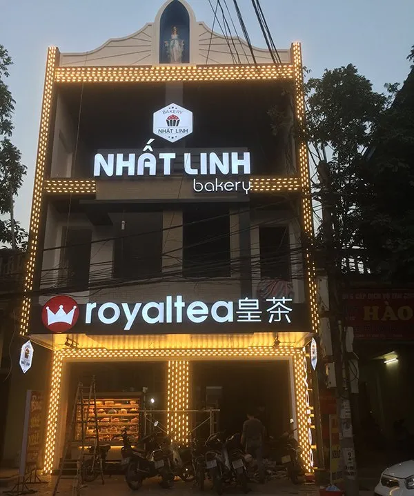 Mẫu Bảng Hiệu Trà Sữa