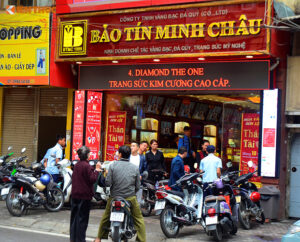 Biển quảng cáo vàng bạc