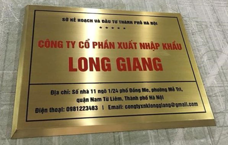 Tuyển Tập 30+ Mẫu Bảng Hiệu Công Ty Ấn Tượng & Hiện Đại Lý do doanh nghiệp cần bảng hiệu
