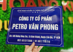 Mẫu Bảng Hiệu Công Ty